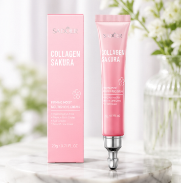 Contorno de Ojos Sakura Colágeno Reafirmante (20g) – Hidratación y Juventud para tu Mirada
