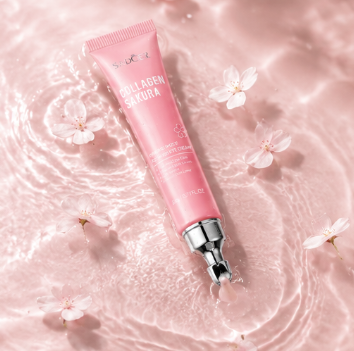 Contorno de Ojos Sakura Colágeno Reafirmante (20g) – Hidratación y Juventud para tu Mirada